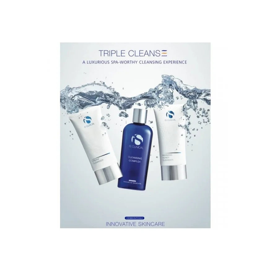TRIPLE CLEANSER, 3 UNID. Is Clinical